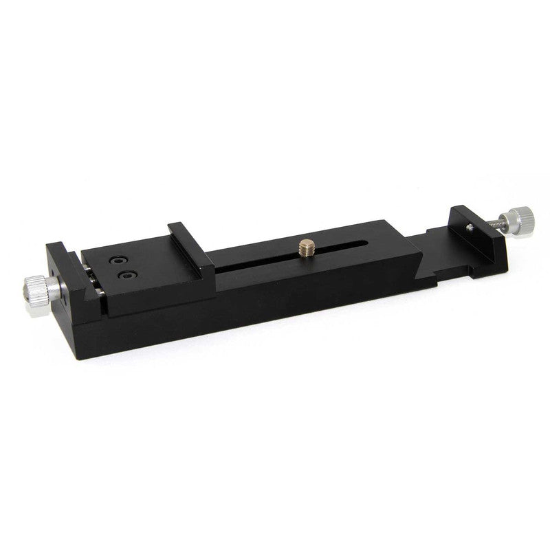 Rail prismatique type Vixen avec deux pinces et support chercheur - TS Optics