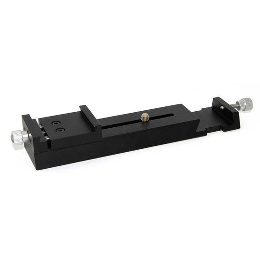 Rail prismatique type Vixen avec deux pinces et support chercheur - TS Optics