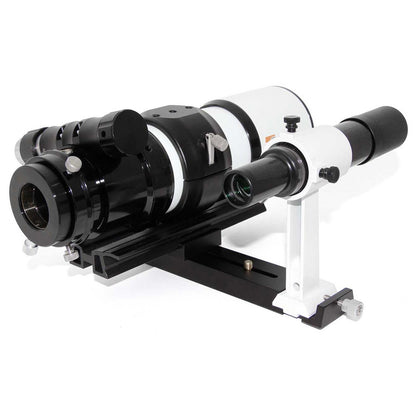 Rail prismatique type Vixen avec deux pinces et support chercheur - TS Optics