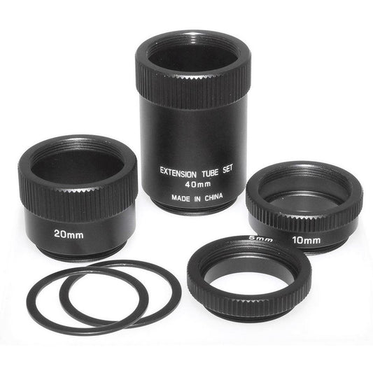 Ensemble de bagues d'extension C-Mount – 6 pièces - TS Optics