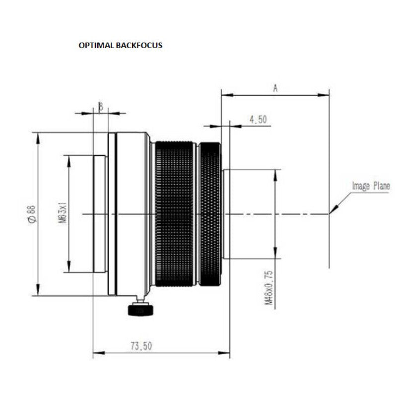 Correcteur de champ variable 1,0x Full Frame Tecnosky