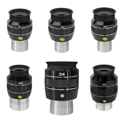 Ocular 34mm 68° med EMD™ belegg og argonfylling - Explore Scientific