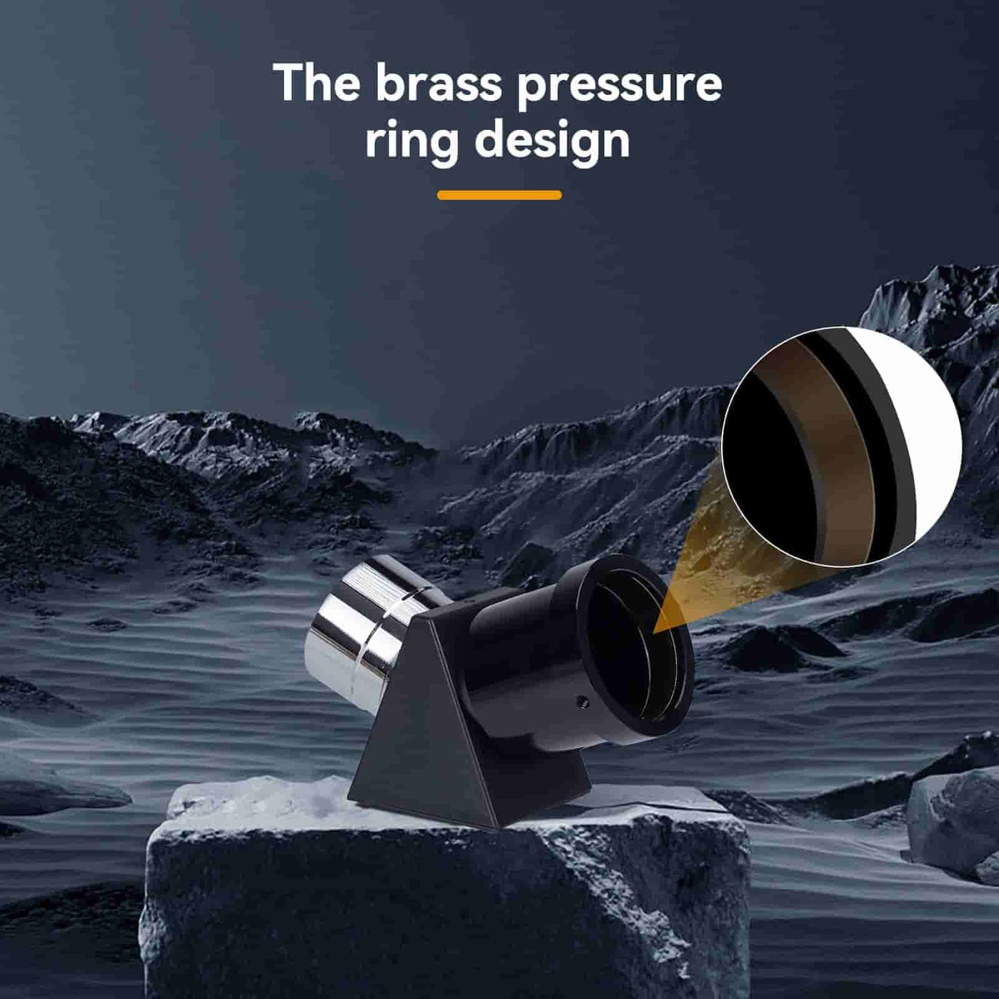 SV221 Korrekturprisma-Diagonal 1,25 Zoll 45 Grad für Refraktor-Teleskope - SVBONY