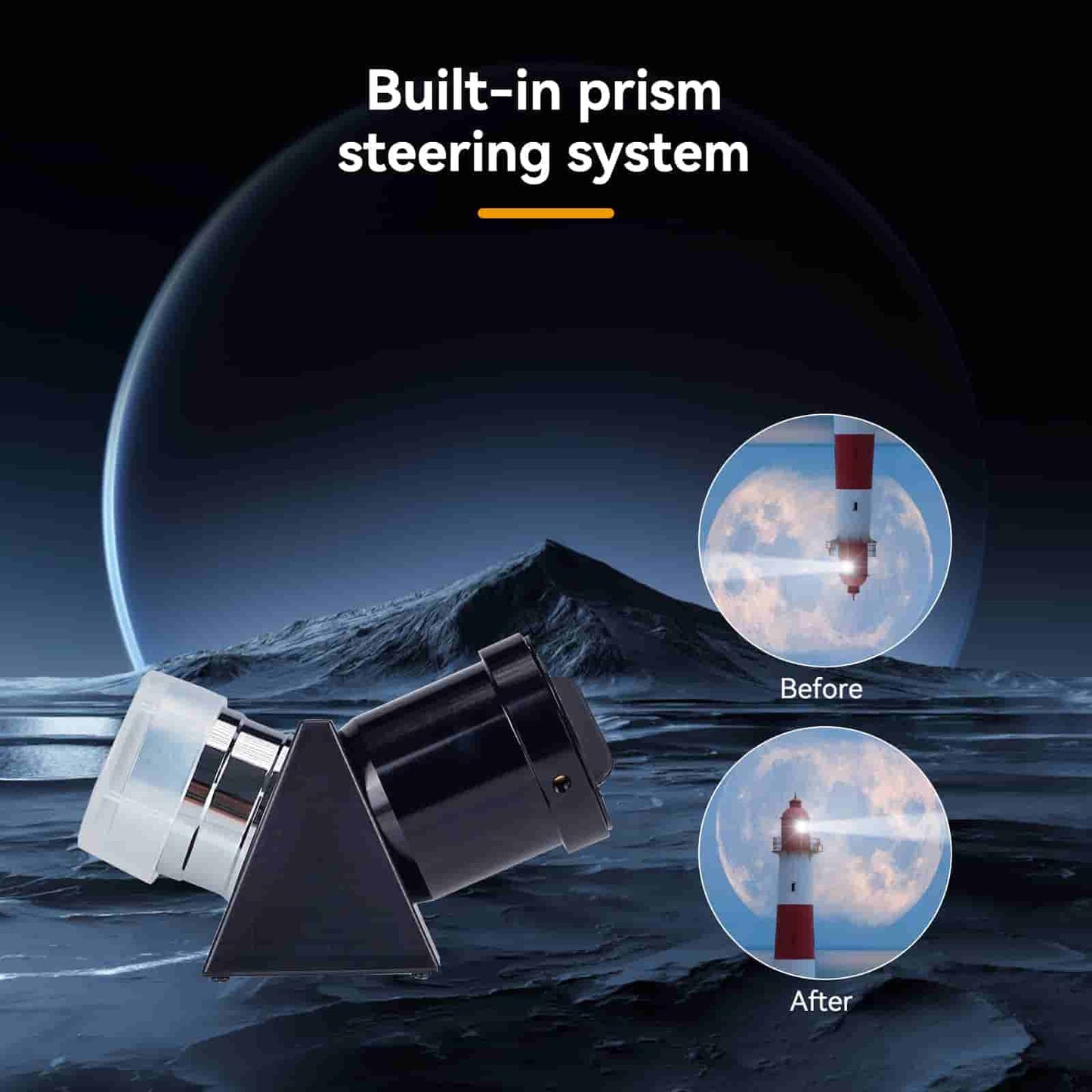 SV221 Korrekturprisma-Diagonal 1,25 Zoll 45 Grad für Refraktor-Teleskope - SVBONY