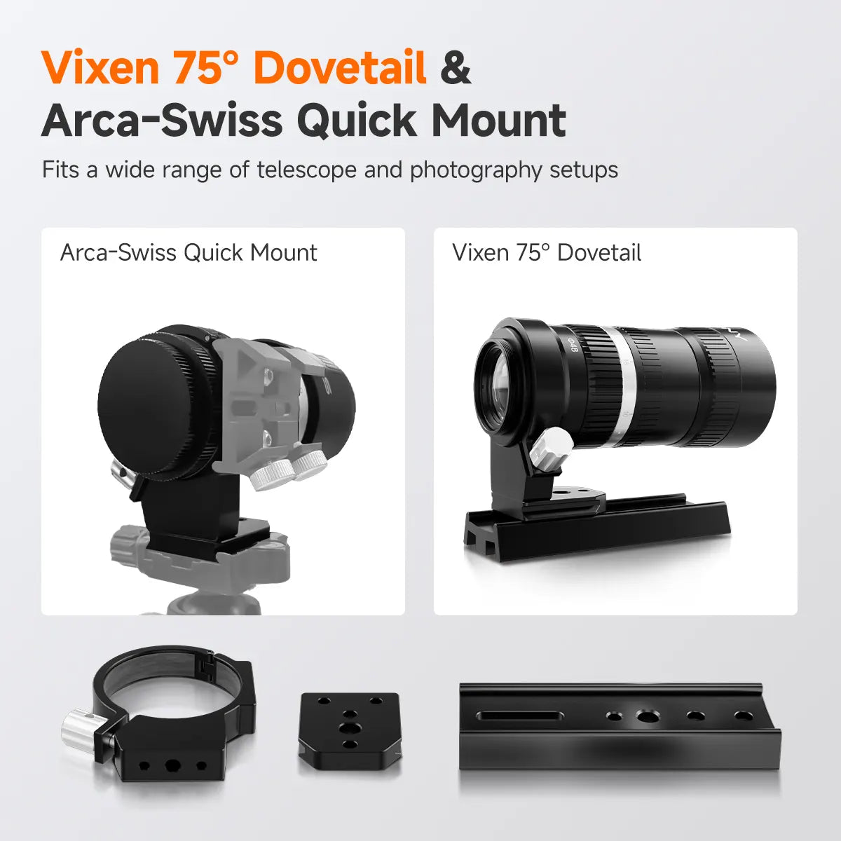 SVBONY SV535 F2.8 105 mm (37mm ouverture) APO Astrophotographie Compact pour Caméras – SVBONY