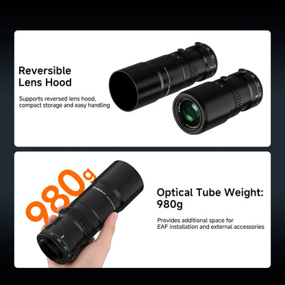 Objectif Petzval APO 45 mm f/4.5 SV545 avec champ plat natif – SVBONY