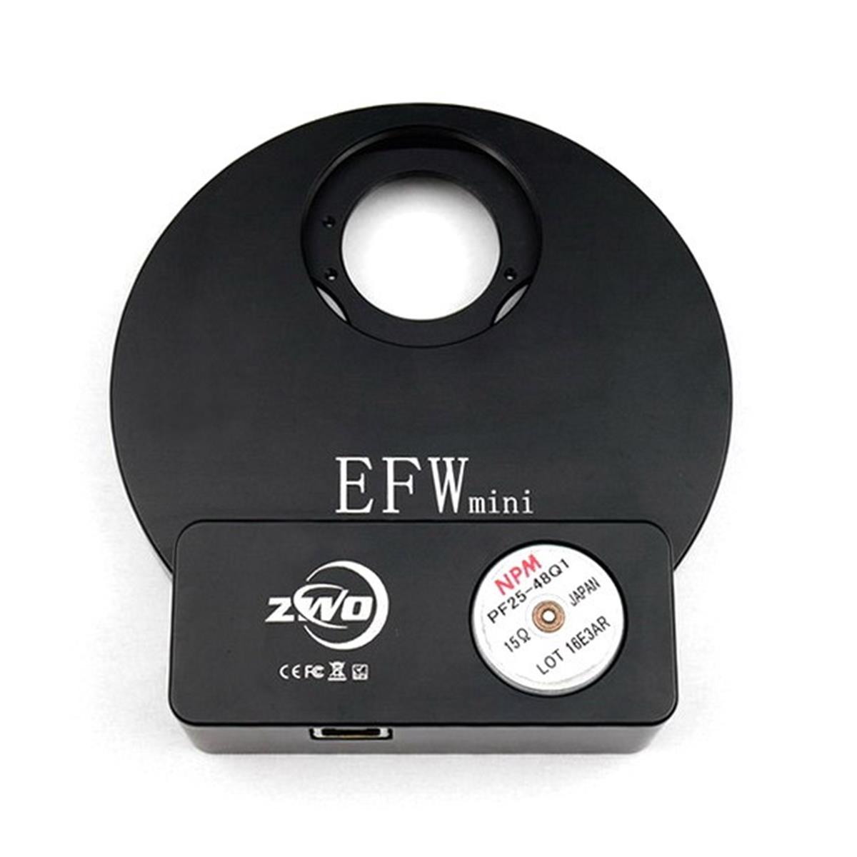 Roda de filtros EFW Mini ZWO 5x31,75mm ou 5x31mm - ZWO