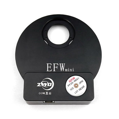 Roda de filtros EFW Mini ZWO 5x31,75mm ou 5x31mm - ZWO