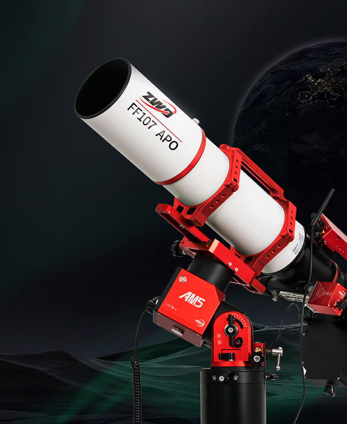 Lunette APO Quadruplet ZWO FF107 til storfelts astronomisk billede - ZWO
