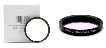 Duo-Band-Filter 50,8 mm ZWO - für die Astrophotographie