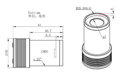Caméra Monochrome ZWO ASI174MM Mini pour Astrophotographie - ZWO