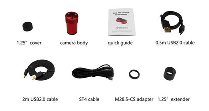 Caméra Monochrome ZWO ASI174MM Mini pour Astrophotographie - ZWO