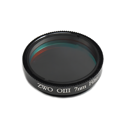 OIII 7nm cirkulärfilter 36mm för astronomi - ZWO
