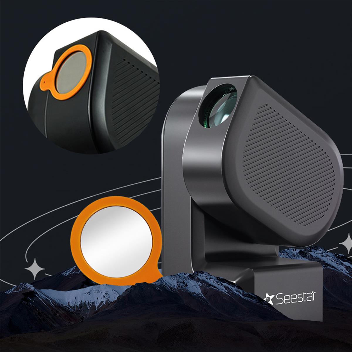 Solar polymer filter for Seestar 50 - ZWO