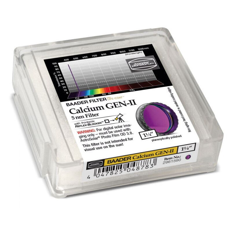 Filtre Solaire K-Line 1,25” avec Film AstroSolar 3,8 – Baader
