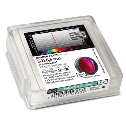 Filtre Narrowband SII 672 nm 1,25" pour capteurs CMOS - Baader