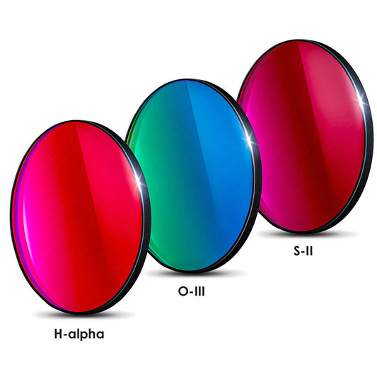 Filtre H-alpha OIII SII 36mm Bande Étroit CMOS pour Nébuleuses - Baader