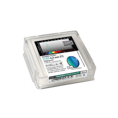 Filtre OIII 31 mm CMOS f/2 Highspeed pour Nébuleuses - Baader