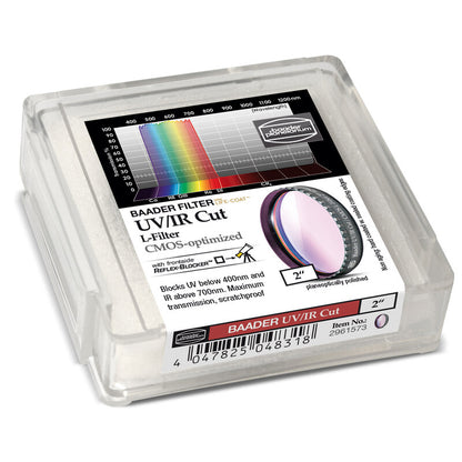 Filtre UV/IR Cut L 2” pour Caméras CMOS - Baader