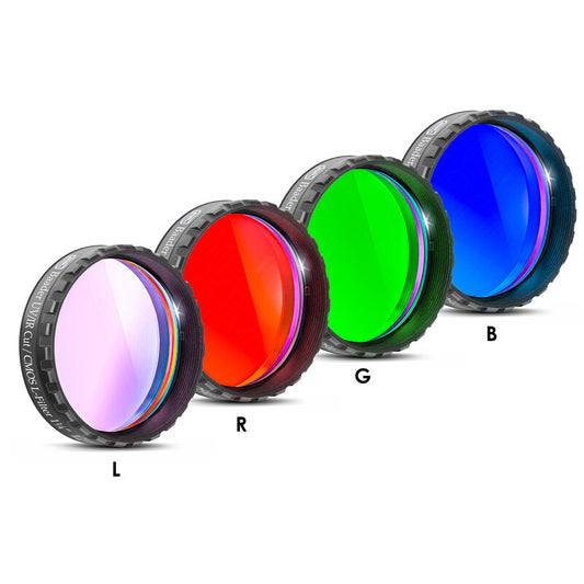 Ensemble de Filtres LRGB CMOS 1,25" pour Imagerie Planétaire - Baader