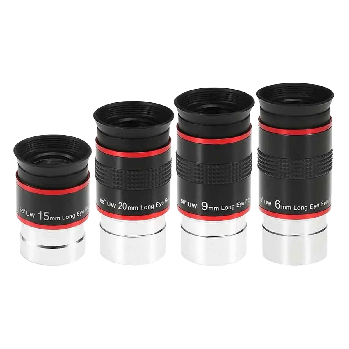 Ultraszéleslátószögű okulárok 68° - 6mm, 9mm, 15mm, 20mm - SVBONY