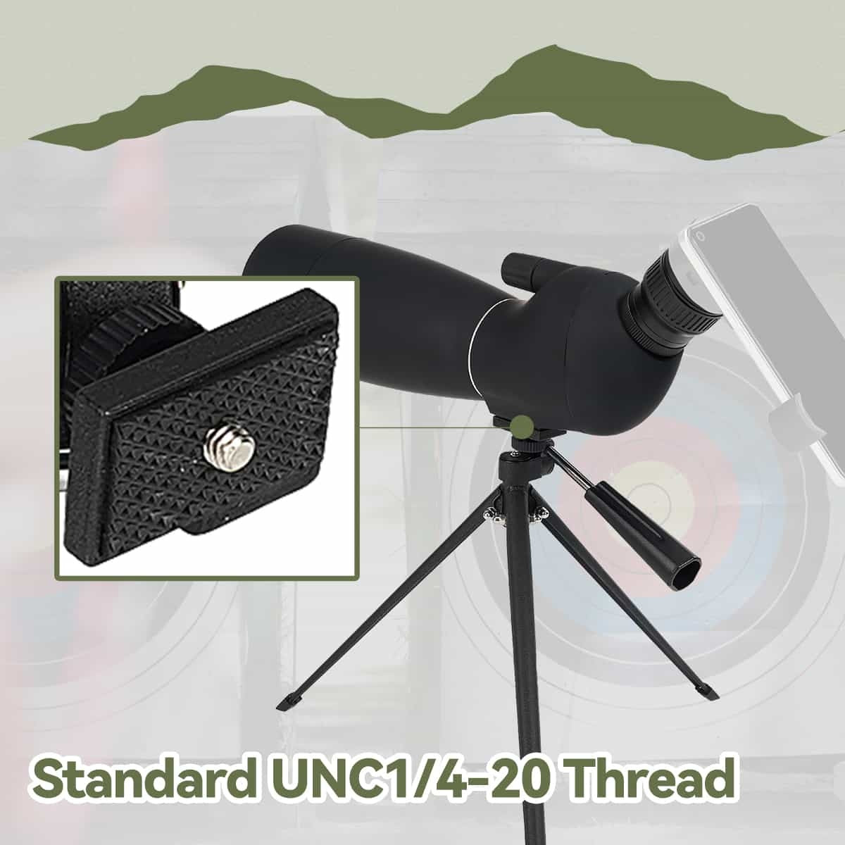 Kikkert SV28 Plus 25-75x70 til fotografi og fugleobservation - SVBONY