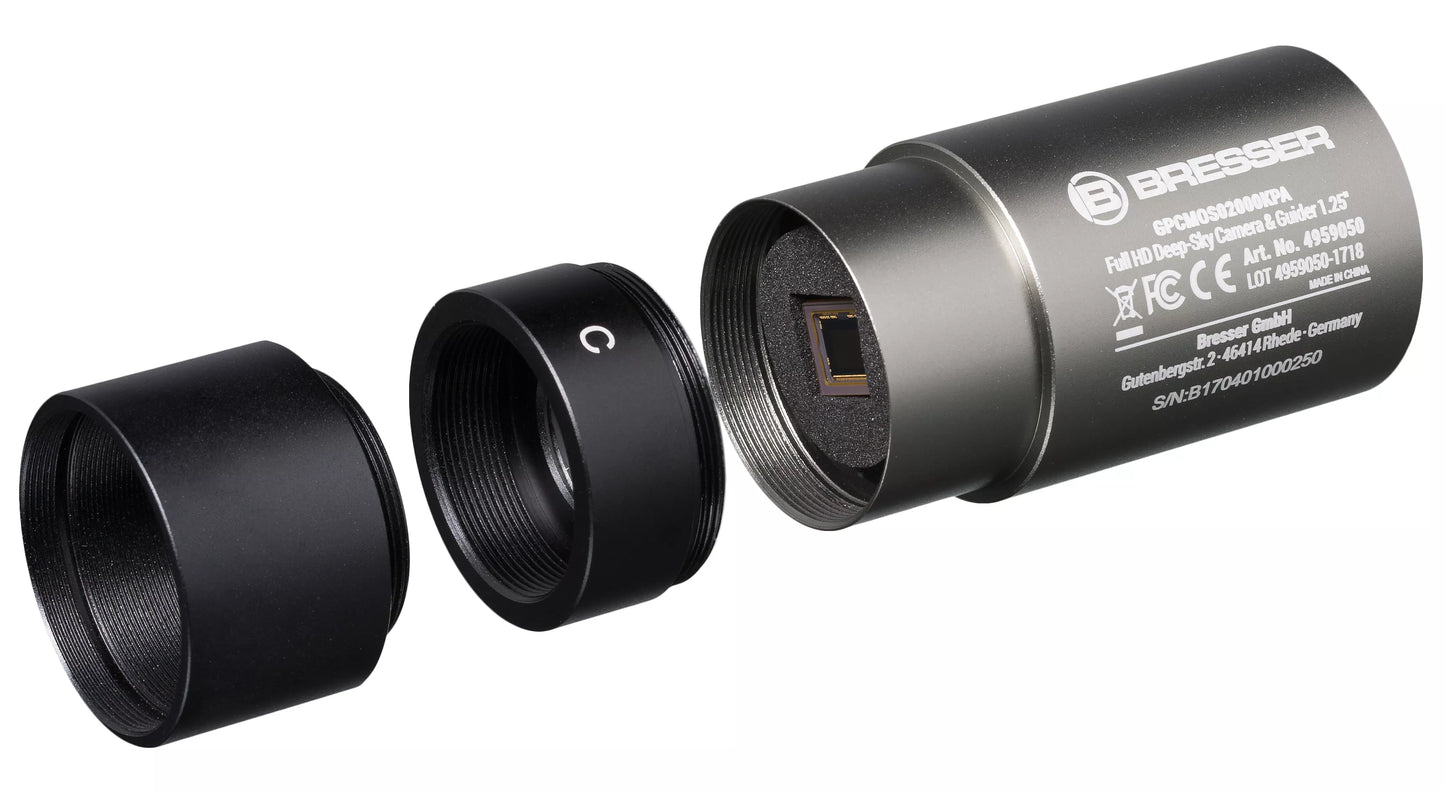 Kamera och guide Bresser Full HD Deep-Sky 1,25 " djup himmel