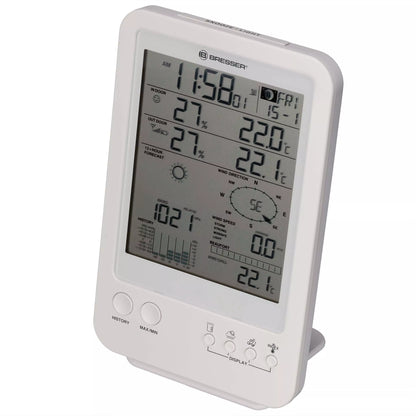 White 5-in-1 Weather Station