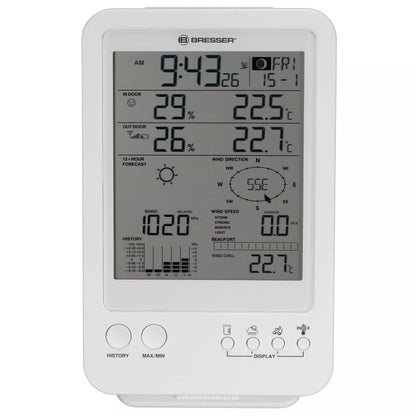 White 5-in-1 Weather Station