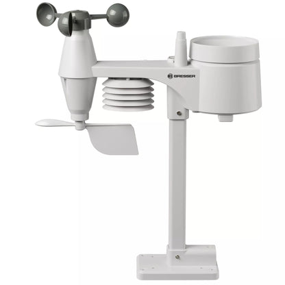 Centrale météo couleur WIFI avec capteur Profi 5 en 1 - noir