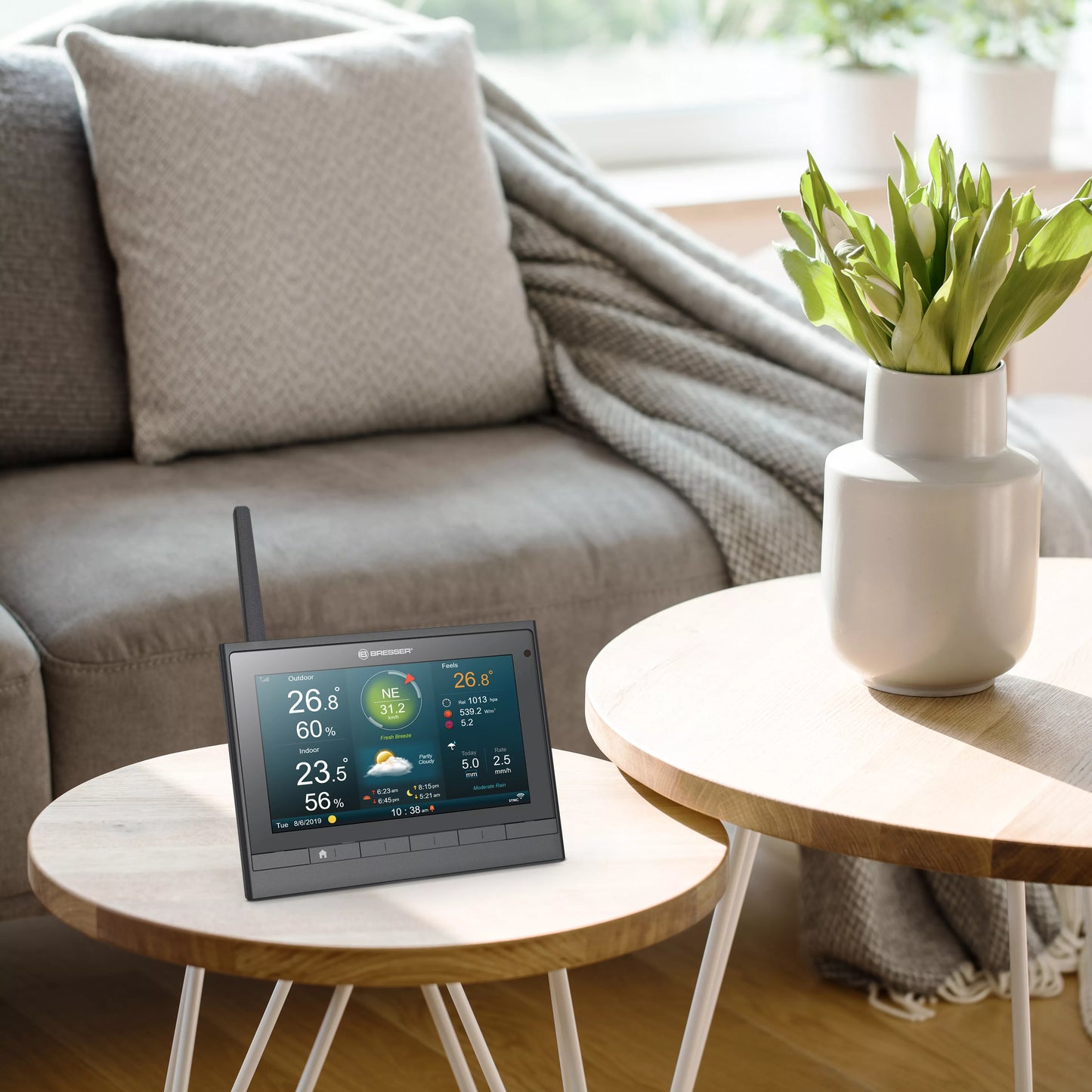 MeteoChamp HD WIFI Weather Center 7-in-1