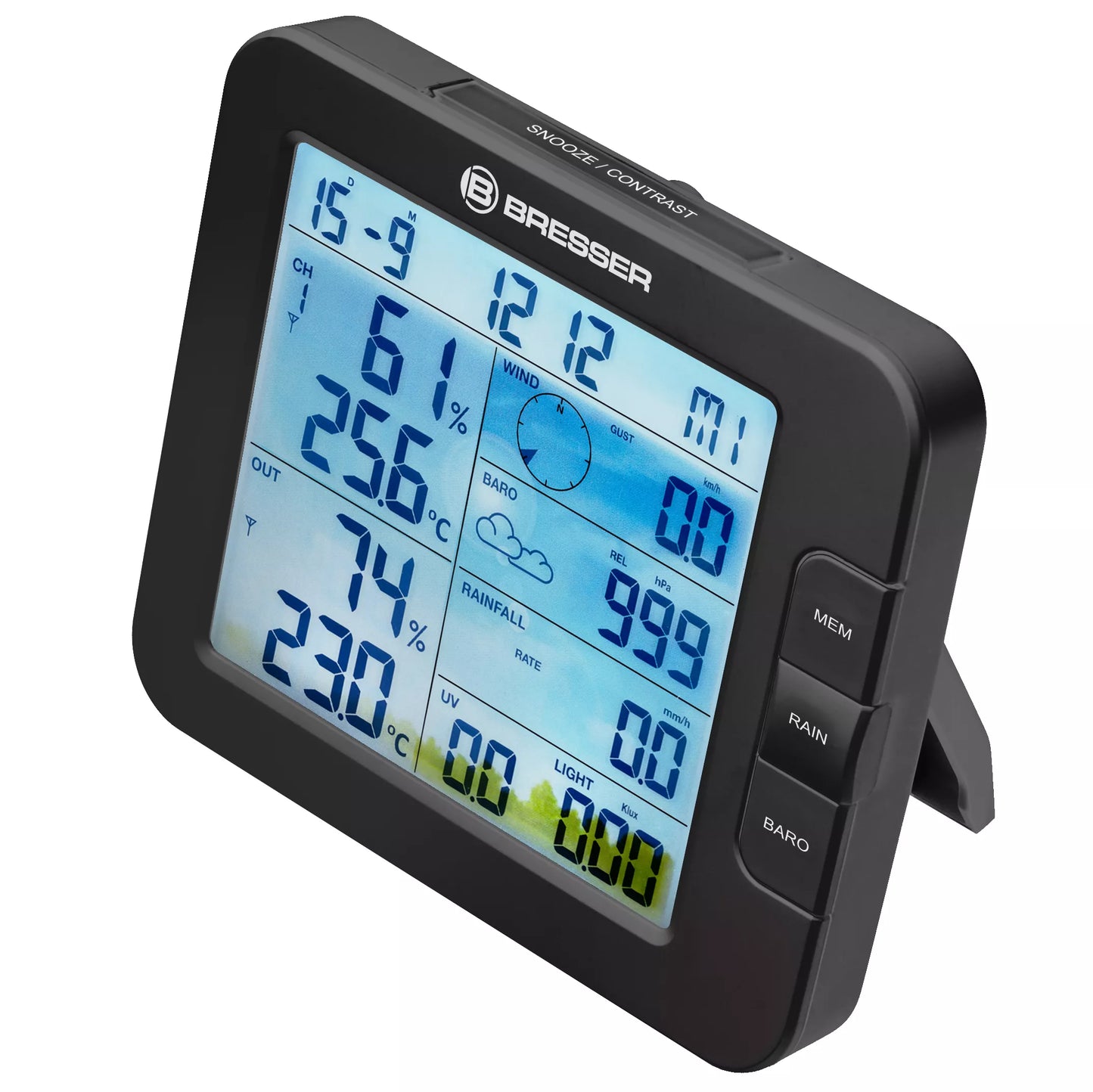 Centre Météo 7-en-1 ClimateConnect Tuya Smart Home sort