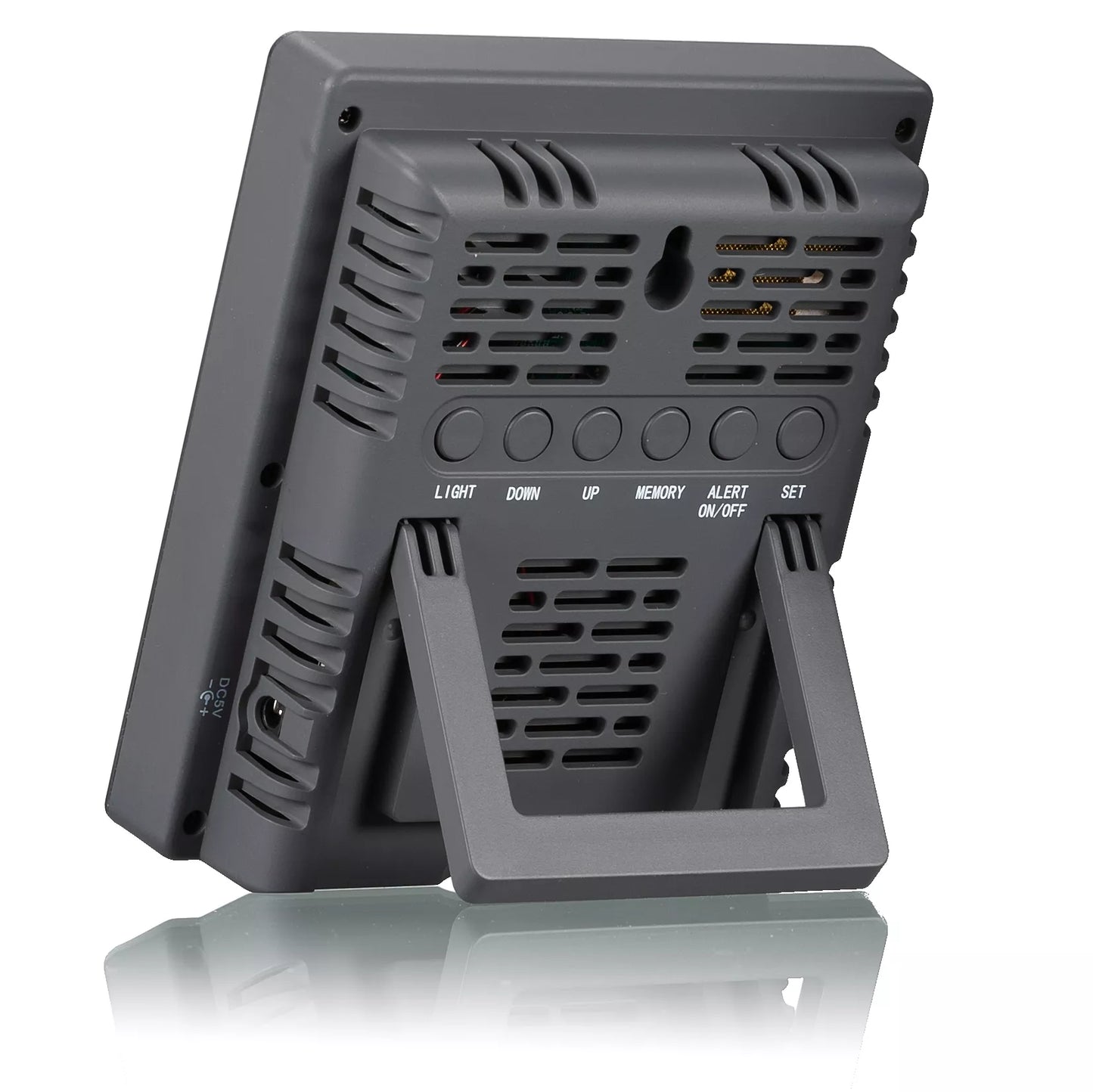 Gray CO2 Smile Air Quality Monitor