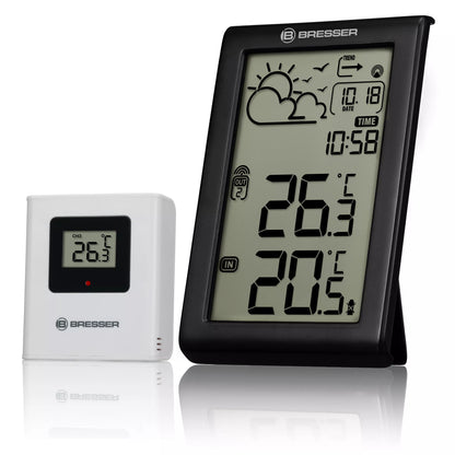 Station météo Meteo Temp W avec signal radio DCF