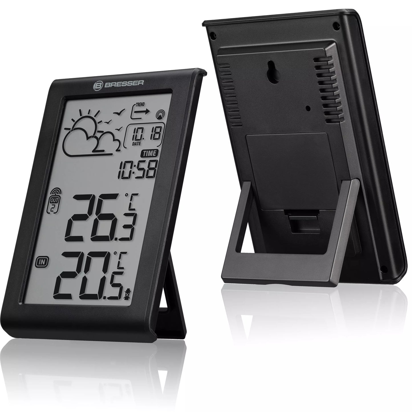 Station météo Meteo Temp W avec signal radio DCF