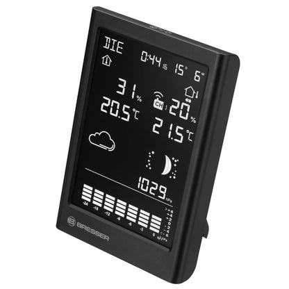 Station météorologique sans fil BRESSER MeteoTemp TBV - Pour un climat intérieur confortable
