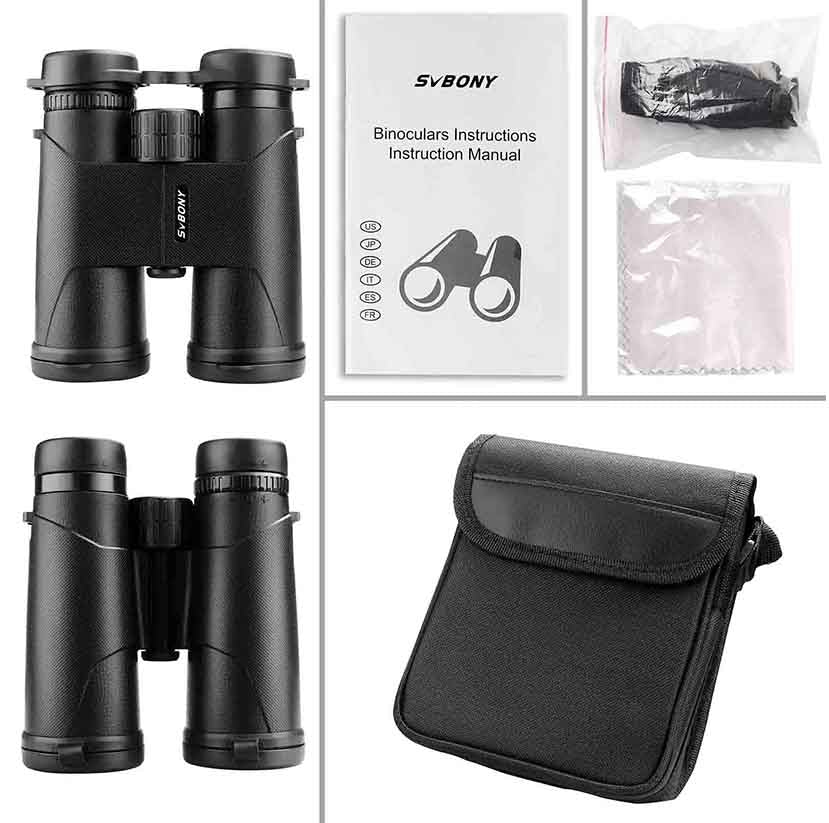 Binóculos para observação da natureza SA202 10x42 com Lentes FMC - Svbony