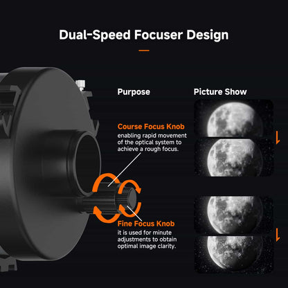 Telescopi Maksutov-Cassegrain MK127 per a l'astronomia - SVBONY