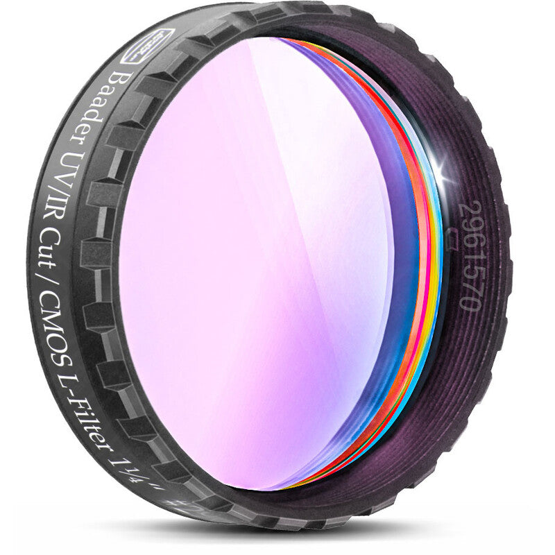 Filtre Luminance UV/IR Cut 1,25" pour Caméras CMOS - Série L-RGB CMOS - Baader