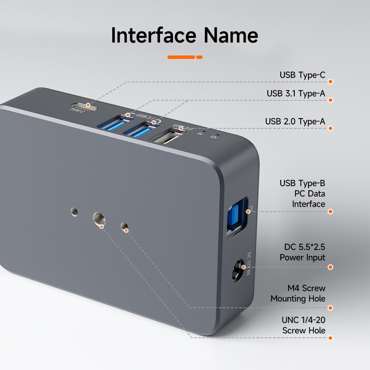 Boîtier d'Alimentation SV241 avec Hub USB 3.1 pour l'Astrophotographie - SVBONY