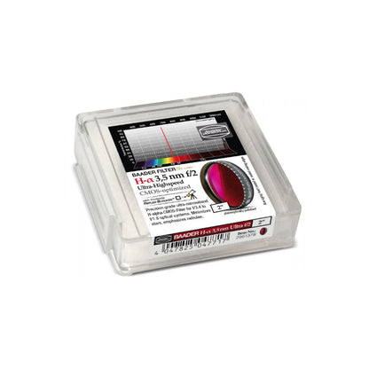 Filtre H-alpha 656 nm CMOS f/2 Ultra-Highspeed 2" pour Nébuleuses - Baader Planetarium