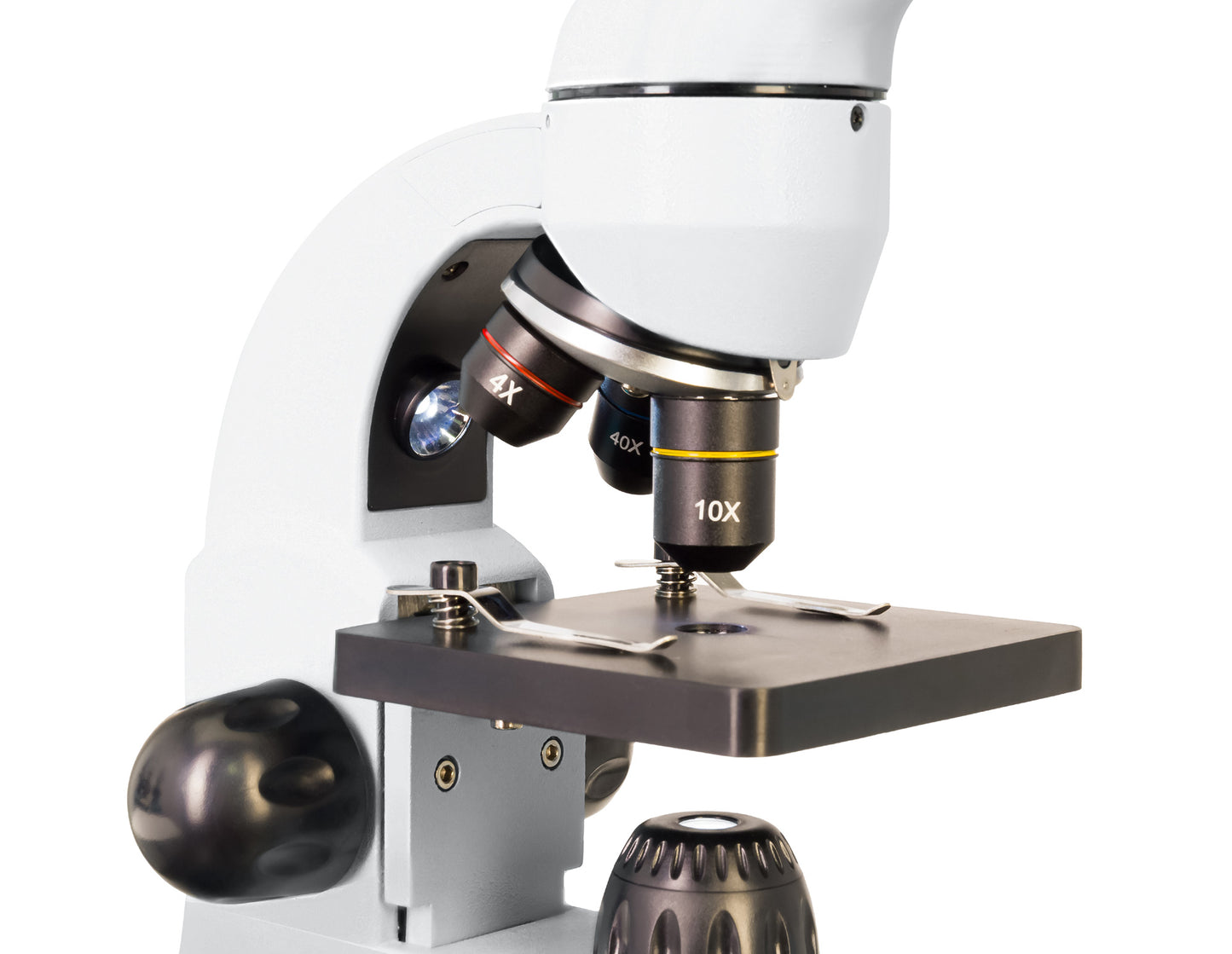 Microscope Rainbow 50L 40×–800× avec kit Levenhuk