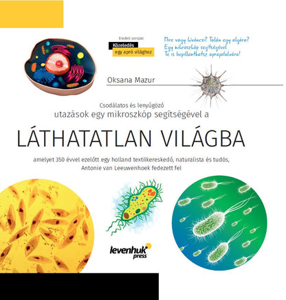 Livre Le Monde Invisible sur le micromonde pour enfants - Levenhuk