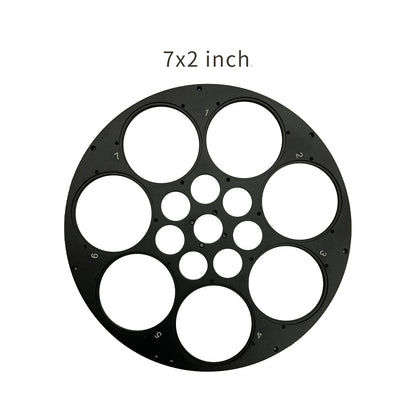 Roue à filtres électronique AFW-L 7×2″ (50,8 mm) – compatible avec caméras DSO plein cadre et autres capteurs – pour l’astronomie - ToupTek Astro