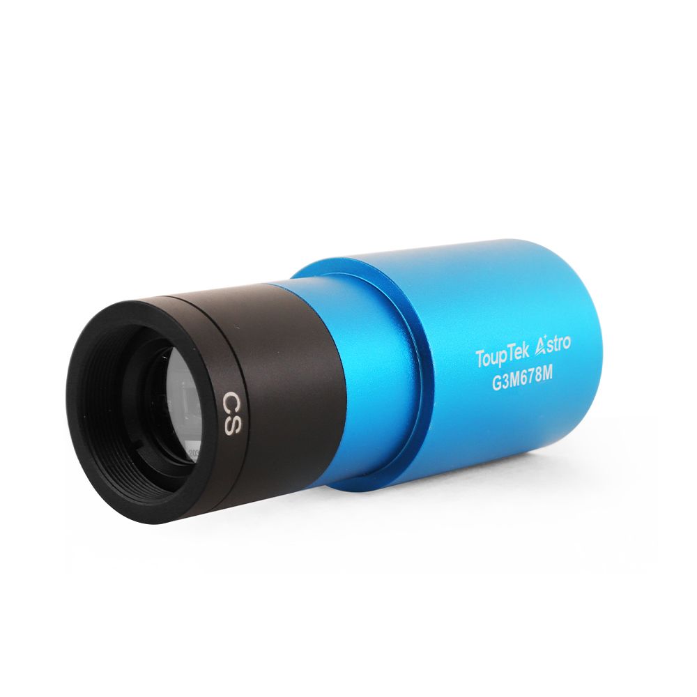 Caméra Planétaire Monochrome G3M678M - 8,3 MP, 1500+ FPS en ROI - pour l'astronomie - ToupTek Astro