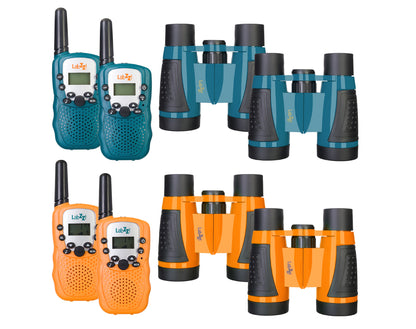 Kit jumelles et talkies-walkies pour enfants Levenhuk