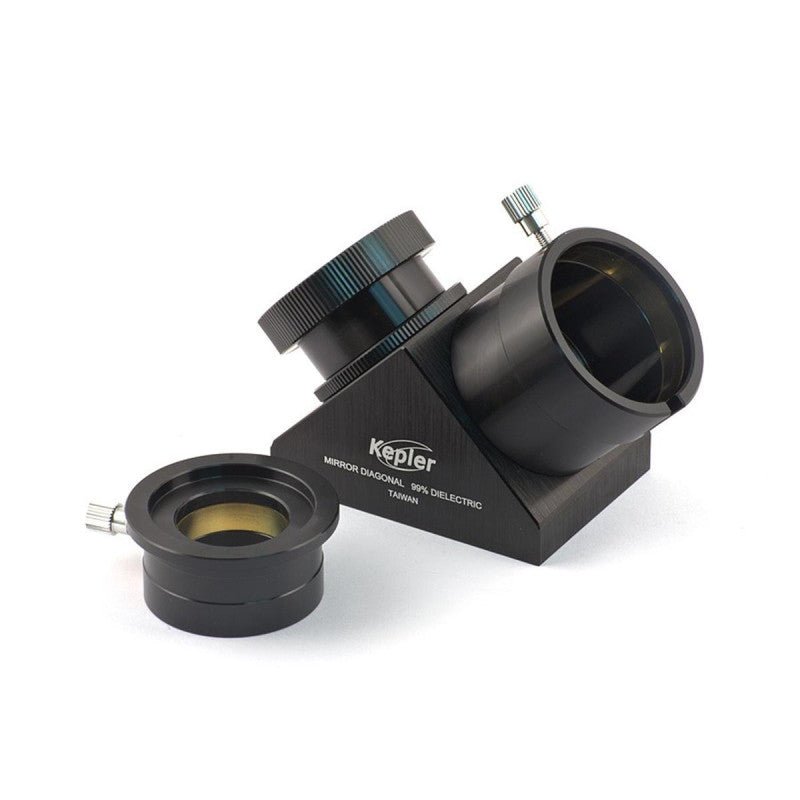 Renvoi coudé 50,8 mm vissant à miroir diélectrique pour Schmidt-Cassegrain - Kepler