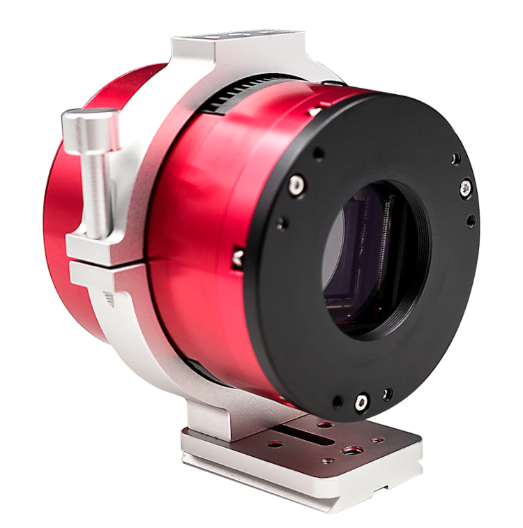 Collier d'adaptation 78 mm pour caméra ZWO ASI – Aluminium CNC, fixation sur trépied et monture – pour l'astronomie - ZWO