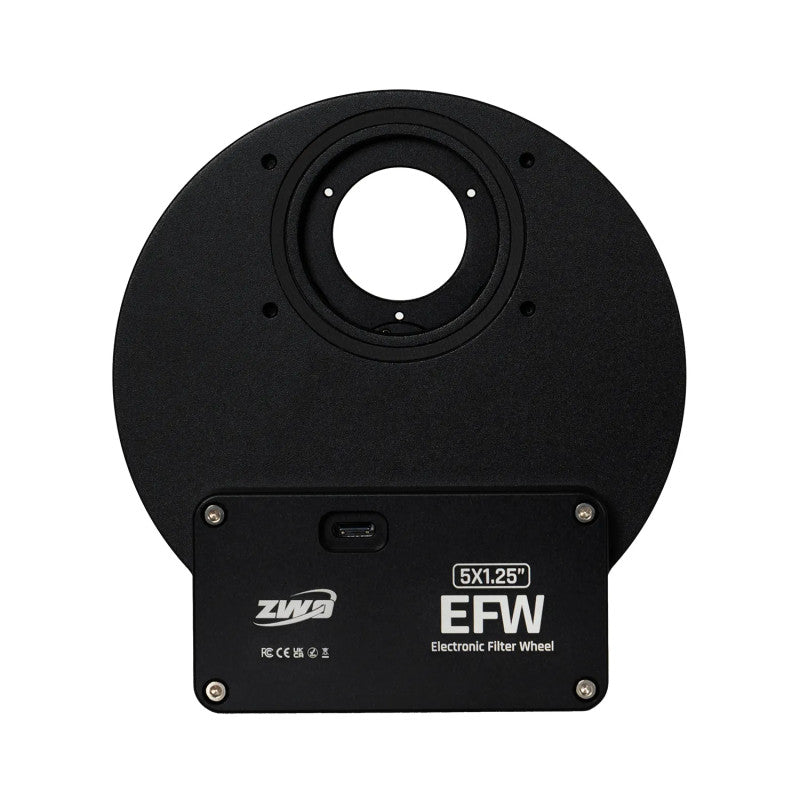 Roue à filtres électronique EFW 5 × 31,75 mm ou 31 mm ZWO