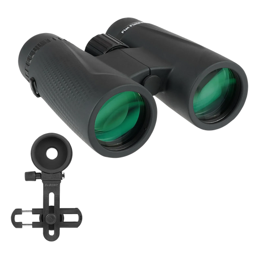 Jumelles ED à champ plat SA205 8×42 étanches avec prismes BaK-4 – SVBONY
